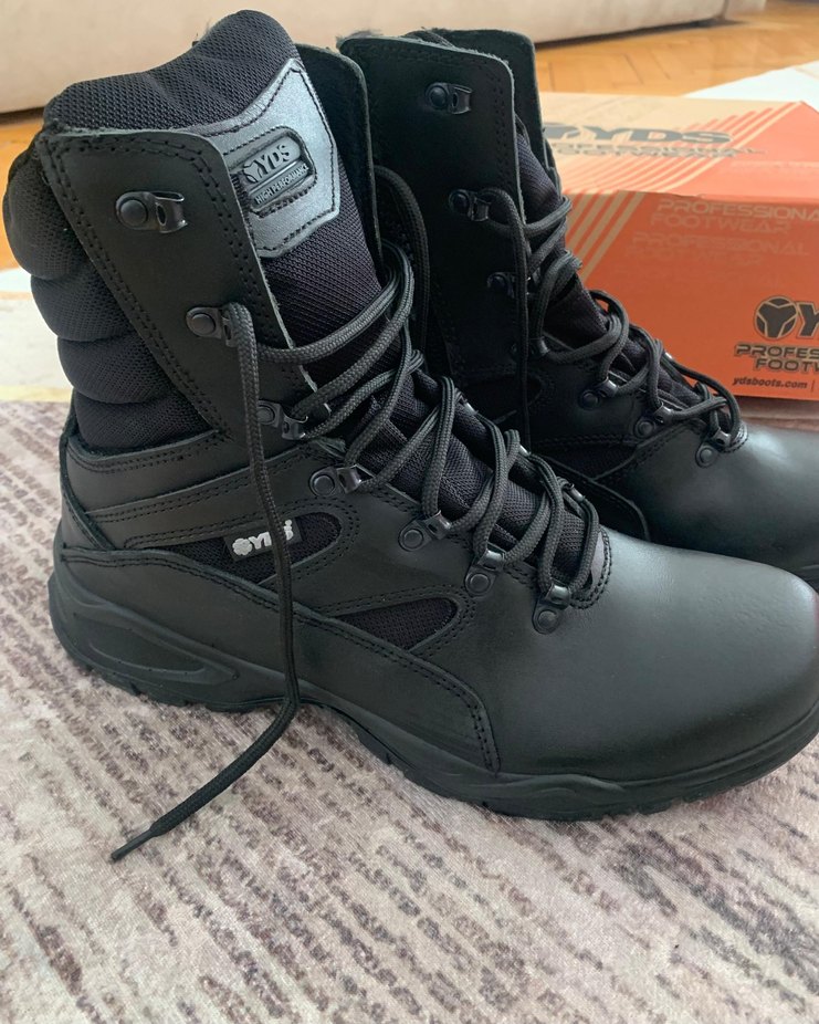 Erkek Siyah Bağcıklı  Bot - Görsel 5