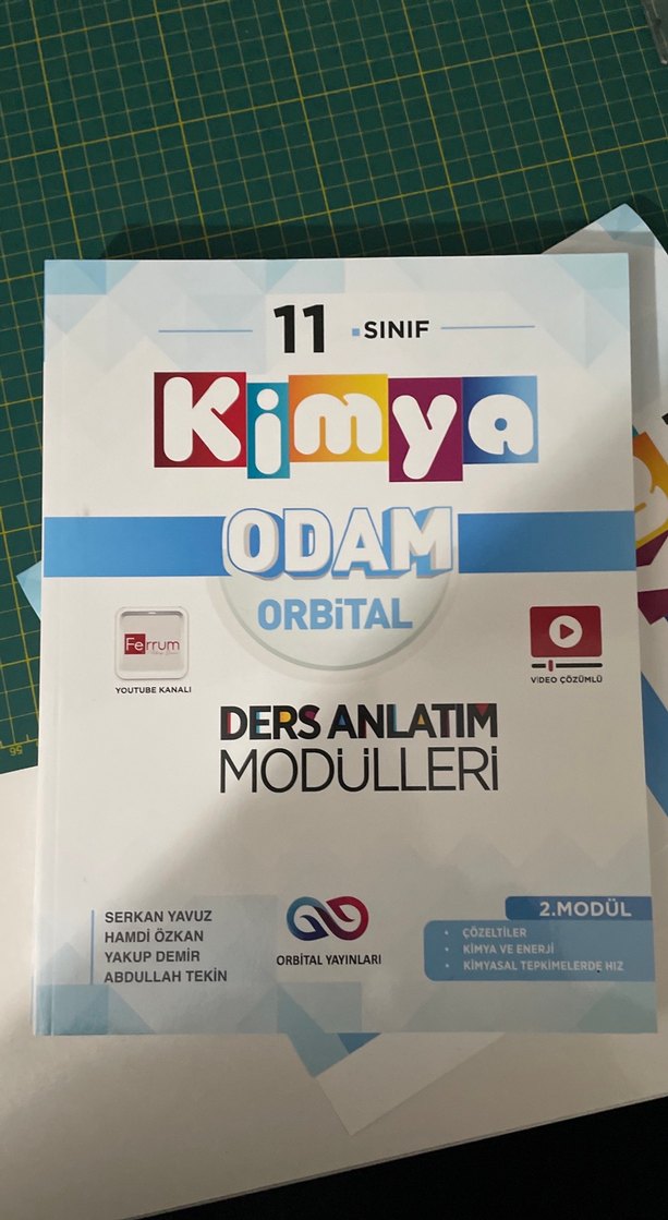 11. Sınıf Kimya Ders Anlatım Modülleri Kitabı - Görsel 3