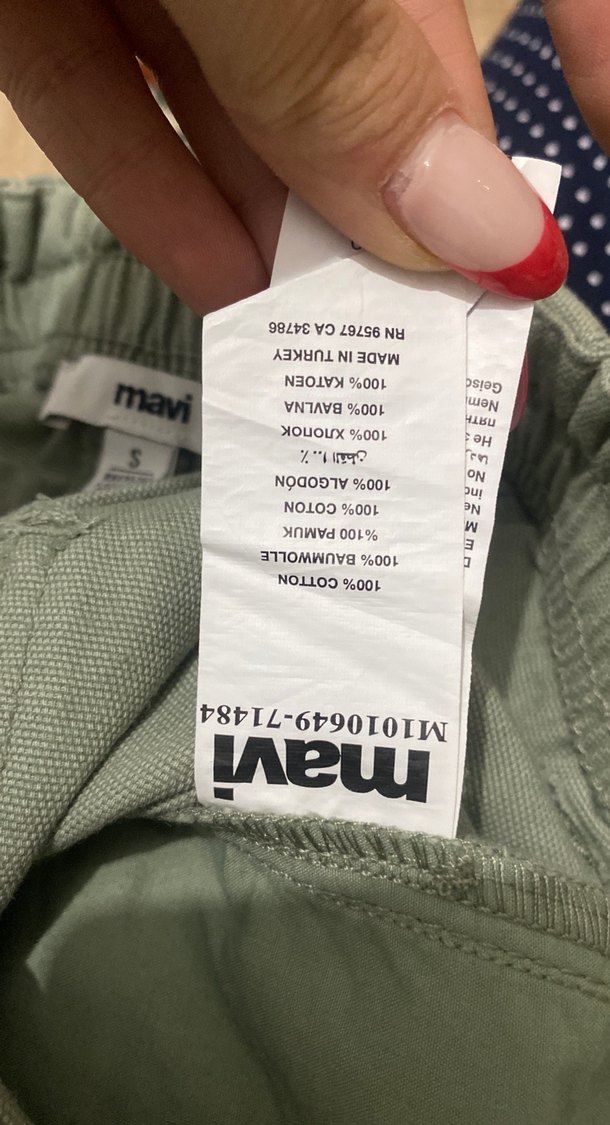 Kadın Haki Regular Fit Boyfriend Pantolon - Görsel 5