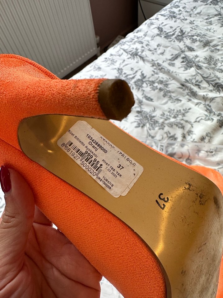 Turuncu adl Stiletto - Görsel 5