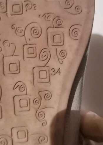 Gri Tokalı Kız Çocuk Babet Ayakkabı - Görsel 2