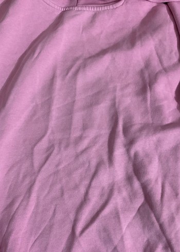 Pembe Peluş Ayı Aile Baskılı Sweatshirt - Görsel 6