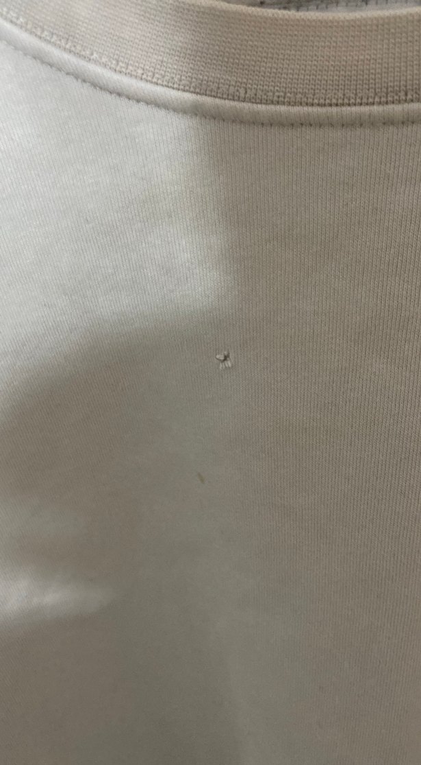 Beyaz Pamuklu Kadın Sweatshirt - Görsel 2