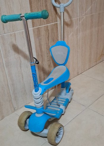 Çocuklar için Mavi Renkli Scooter - Görsel 4