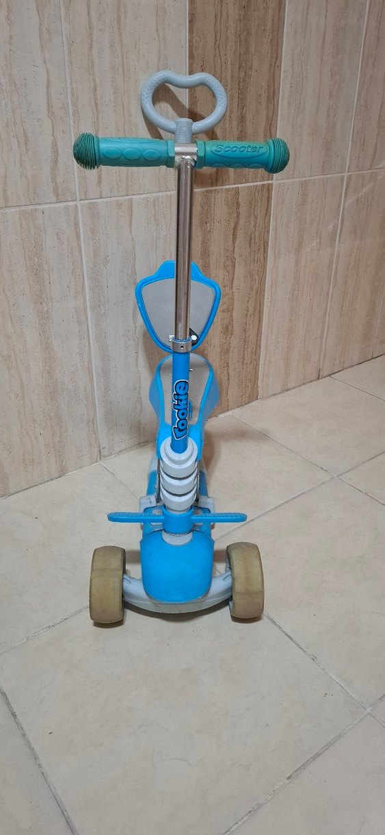 Çocuklar için Mavi Renkli Scooter - Görsel 2