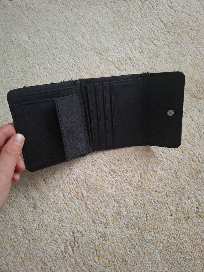 Siyah Gotik Desenli bayan Cüzdan - Görsel 3