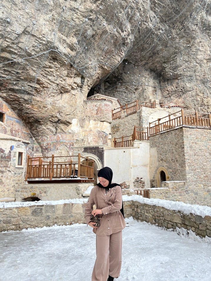 Uzun Kesim Camel Kadın Takım - Görsel 2