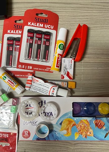 Kırtasiye ve Hobi Malzemeleri Seti - Görsel 2