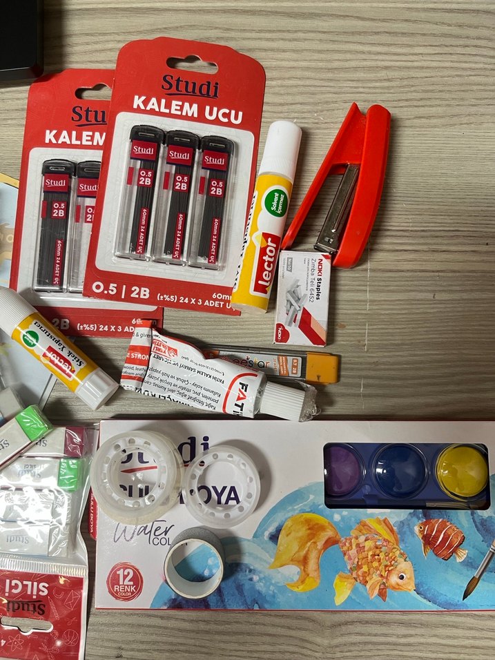 Kırtasiye ve Hobi Malzemeleri Seti - Görsel 2