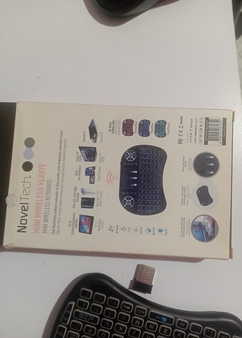 Kablosuz Mini Klavye - Görsel 2