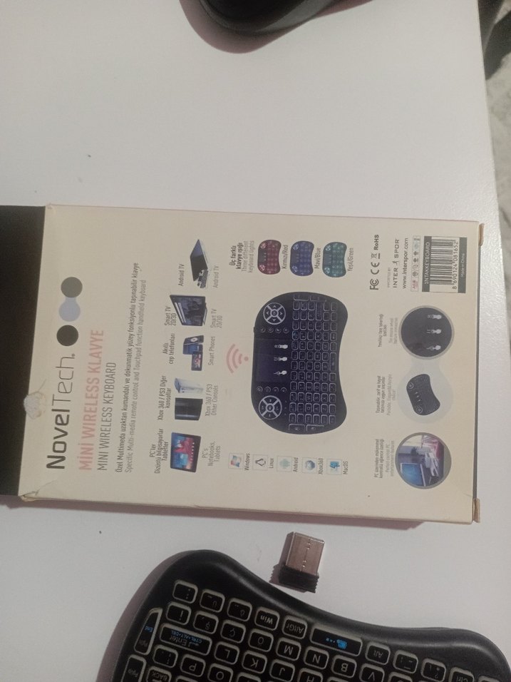 Kablosuz Mini Klavye - Görsel 2