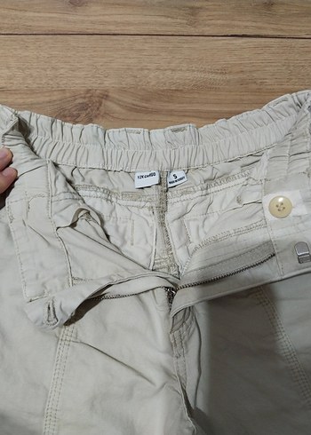 KREM KARGO PANTOLON - Görsel 4