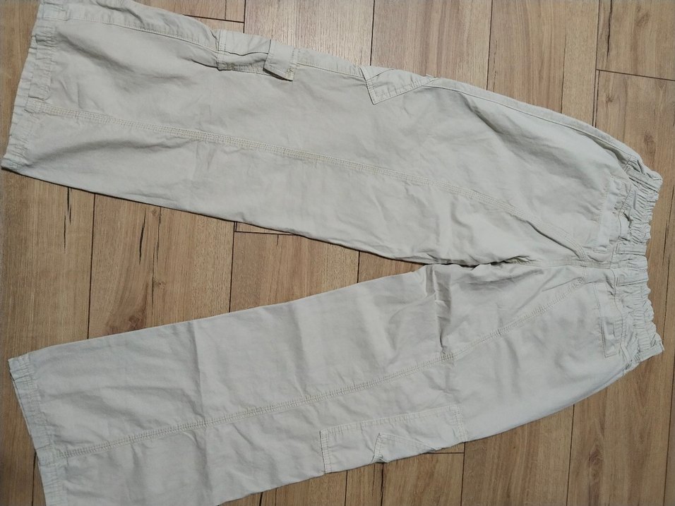 KREM KARGO PANTOLON - Görsel 3