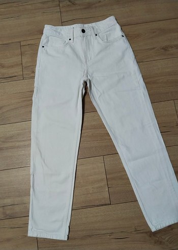 Zara Beyaz Jeans - Görsel 3