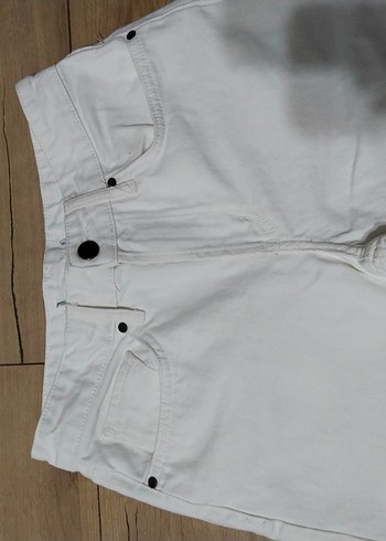 Zara Beyaz Jeans - Görsel 2