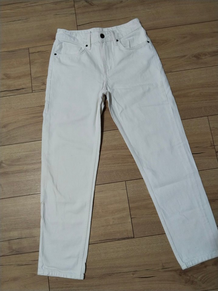 Zara Beyaz Jeans - Görsel 3