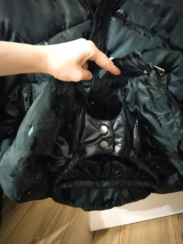 ZARA KAMUFLAJ SU GEÇİRMEZ KADIN MONT - Görsel 5