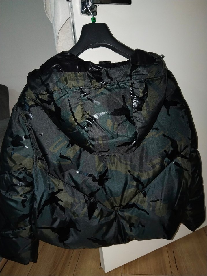 ZARA KAMUFLAJ SU GEÇİRMEZ KADIN MONT - Görsel 3