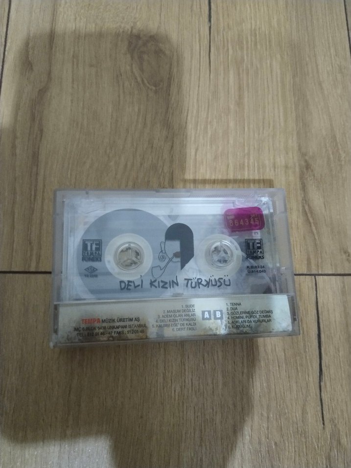 Sezen Aksu Deli Kızın Türküsü Kaset - Görsel 2