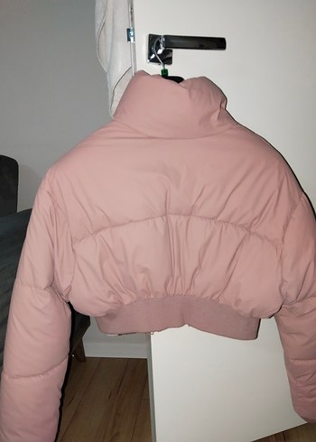 ZARA PEMBE CROP MONT - Görsel 4