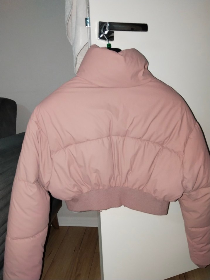 ZARA PEMBE CROP MONT - Görsel 4