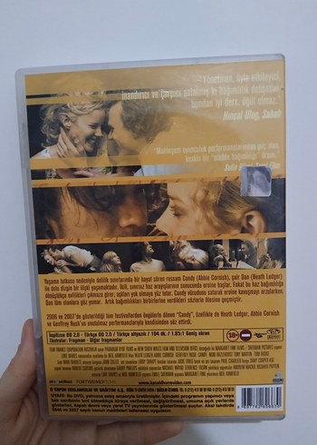 Candy DVD - Yürek Burkan Aşk Hikayesi - Görsel 2