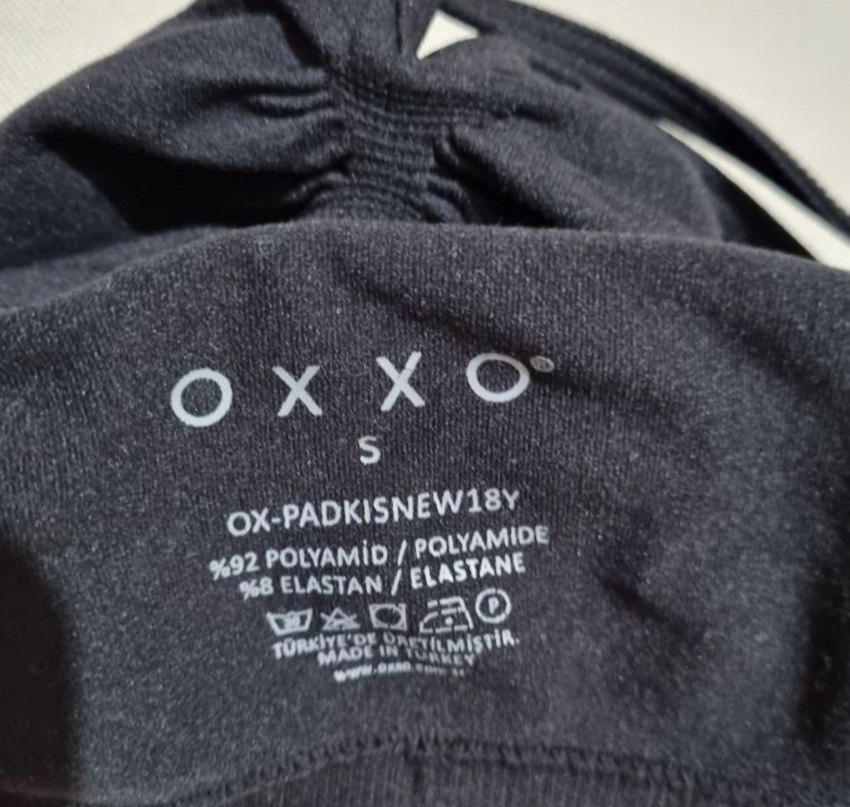 Siyah Goth Sporcu Sütyeni - Görsel 2