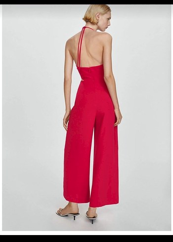 mango fuşya tulum - Görsel 2