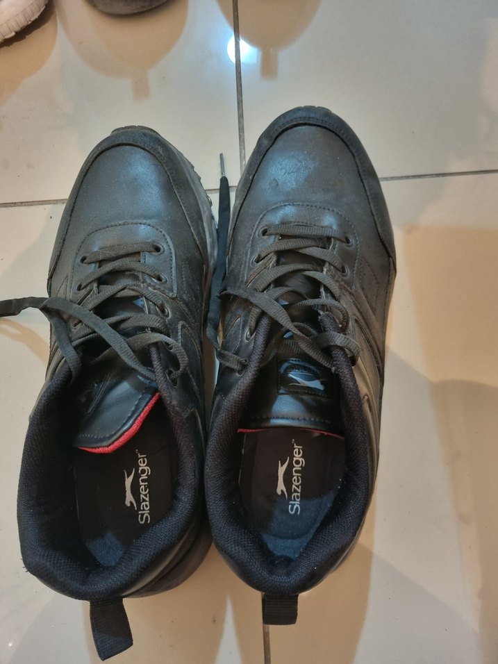 Siyah Bağcıklı Erkek Outdoor Spor Ayakkabı - Görsel 2