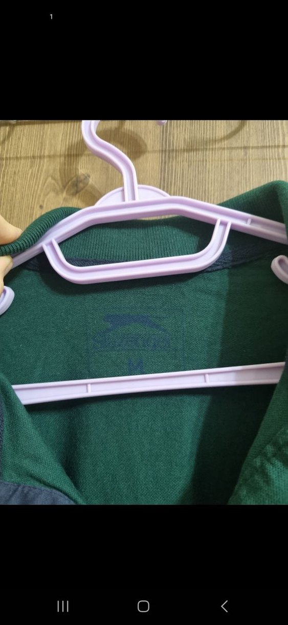 Erkek Yeşil Kısa Kollu Polo Tişört - Görsel 2