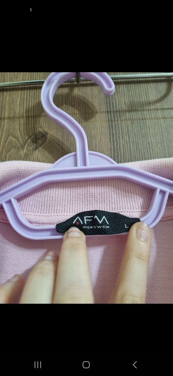 Erkek Pembe Kısa Kollu Polo Tişört - Görsel 2