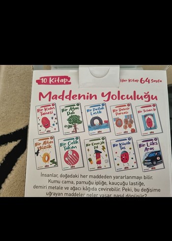 yariyil tatili için Maddenin Yolculuğu 10 Kitap Seti - Görsel 2