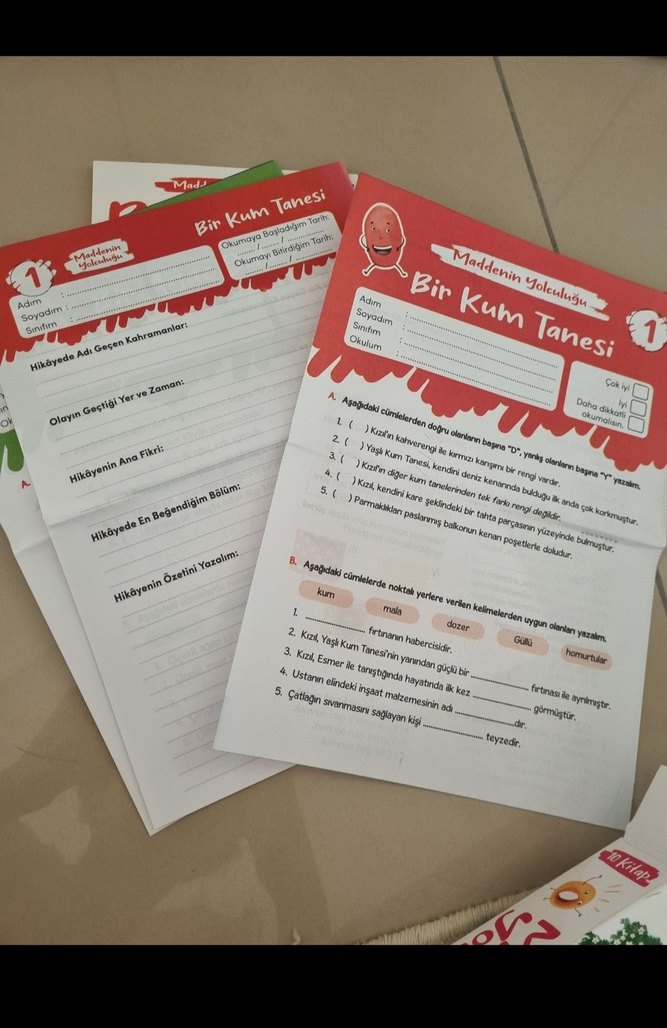 yariyil tatili için Maddenin Yolculuğu 10 Kitap Seti - Görsel 3