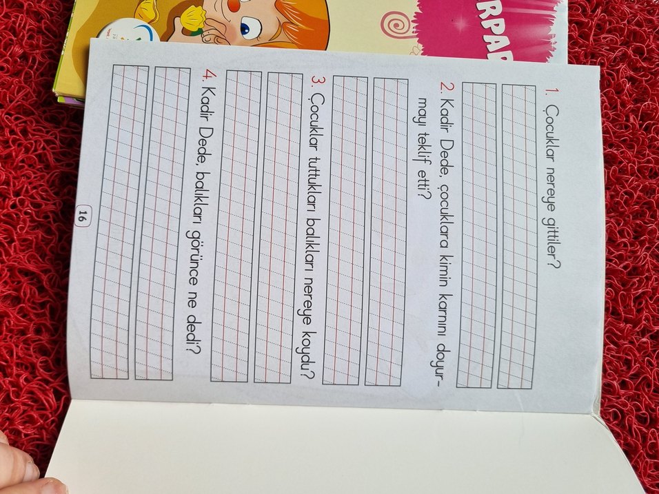 yarıyıl tatili için Şekerpare 1. Sınıflar İçin - Görsel 3