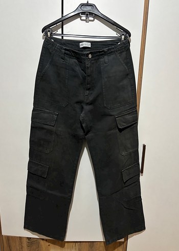 Siyah Kemerli Erkek Kot Pantolon - Görsel 3