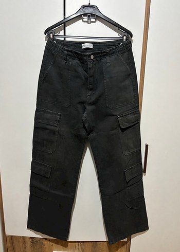 Siyah Kemerli Erkek Kot Pantolon - Görsel 2