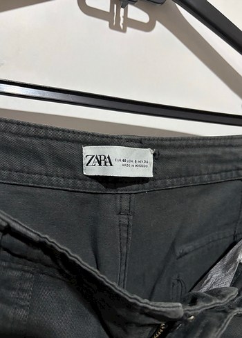 Siyah Kemerli Erkek Kot Pantolon - Görsel 7