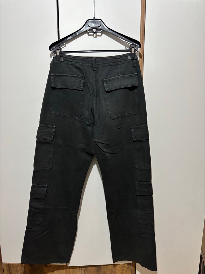 Siyah Kemerli Erkek Kot Pantolon - Görsel 5