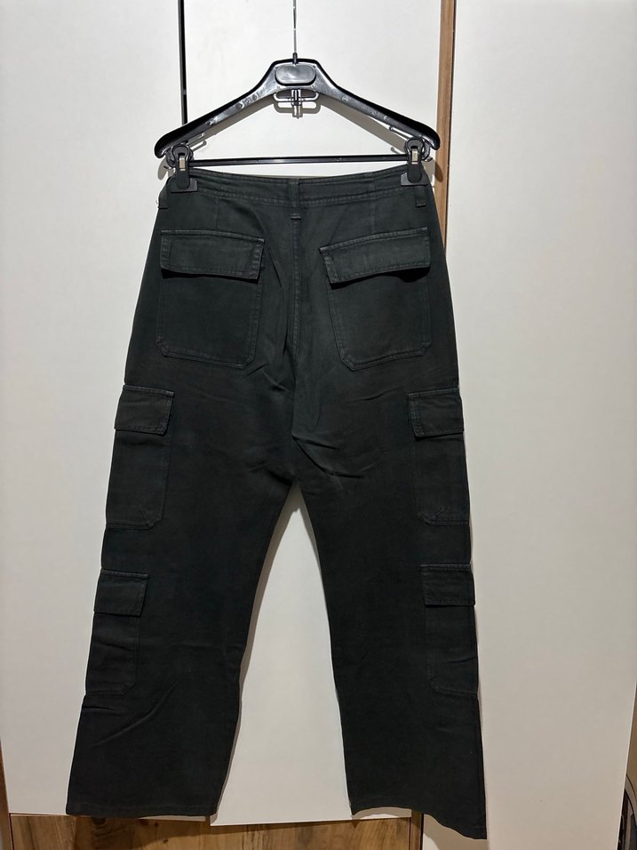 Siyah Kemerli Erkek Kot Pantolon - Görsel 4