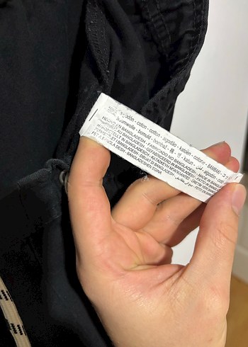 Siyah Lastikli Erkek Denim Pantolon - Görsel 7