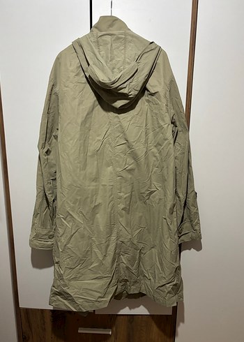 Bej Düğmeli Erkek Trençkot - Görsel 6