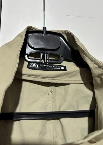 Bej Düğmeli Erkek Trençkot - Görsel 8