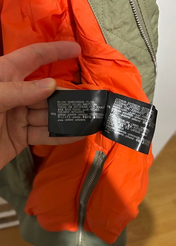 Zara bomber Oversize  Ceket - Görsel 7