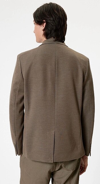 52 Beden haki Renk Blazer Ceket