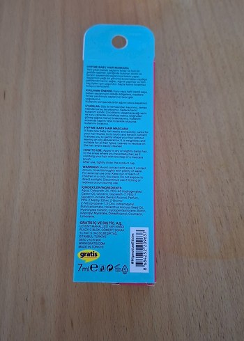 Pastel Pembe Baby Hair Maskara - Görsel 2