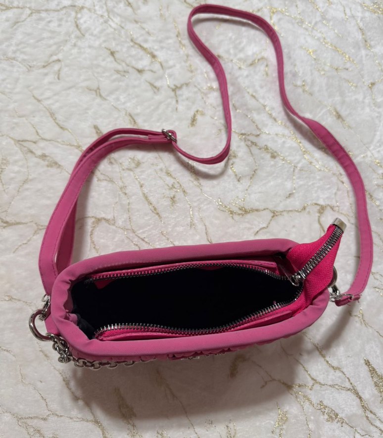 Miu Miu Zincir Detaylı Pembe Kadın Çanta - Görsel 2