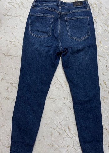 Tokalı Lacivert Kadın Skinny Jean - Görsel 5