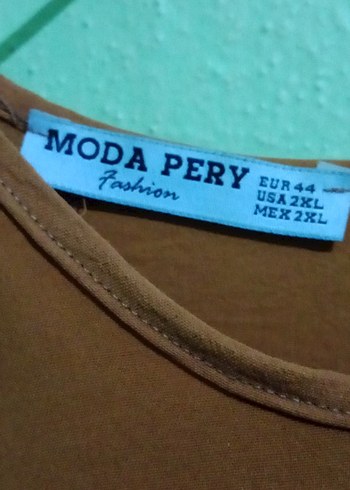 Bej Uzun Kollu Salaş Kadın Elbise - Görsel 3