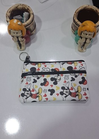 Kadın Çok Renkli Fermuarlı Clutch Cüzdan - Görsel 5