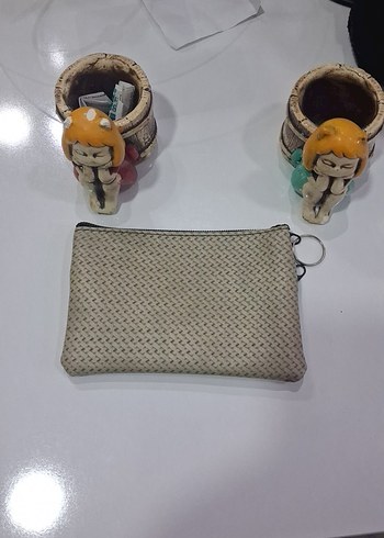 Kadın Çok Renkli Fermuarlı Clutch Cüzdan - Görsel 2